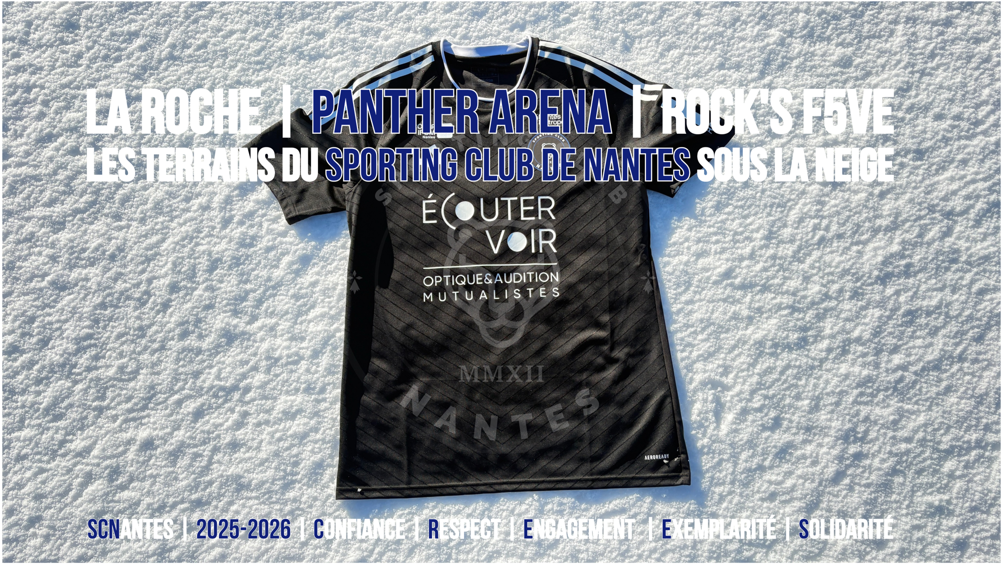 La Panther Arena enneigé
